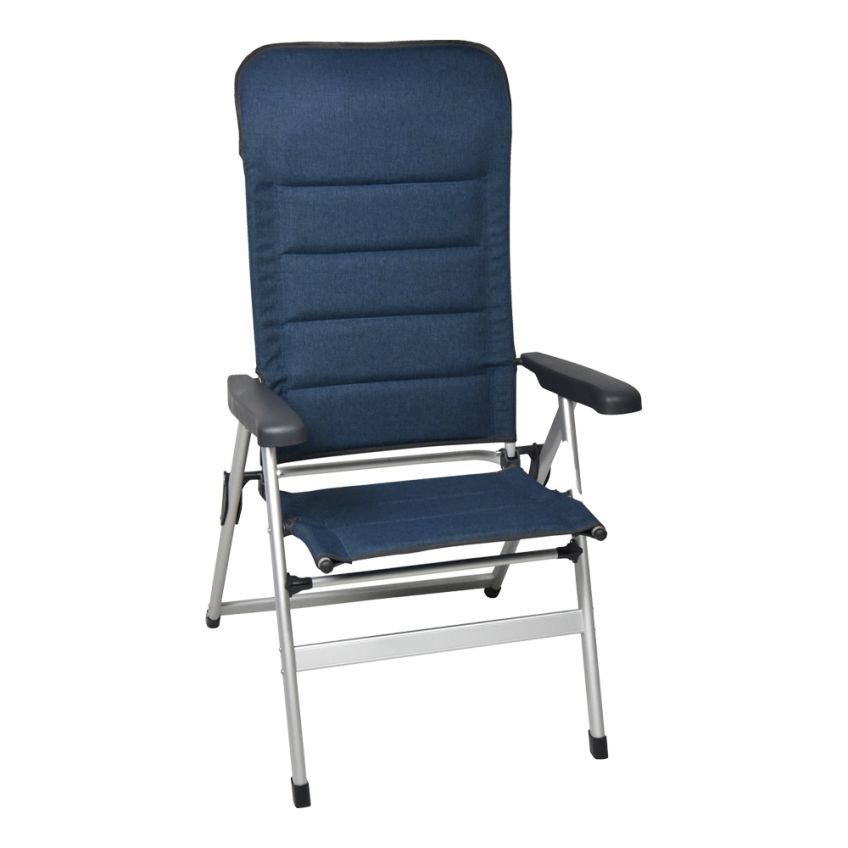 San Remo Highback Chair 600D Teal Blue Twill