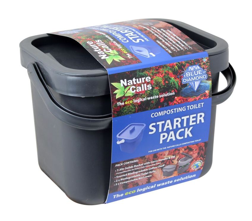  Kompostierungstoilette Starter Pack Set